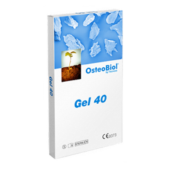 OsteoBiol Gel 40 | 1 шприц | 0.5 см3 | костный гель с коллагеном | гранулы до 0,30 мм